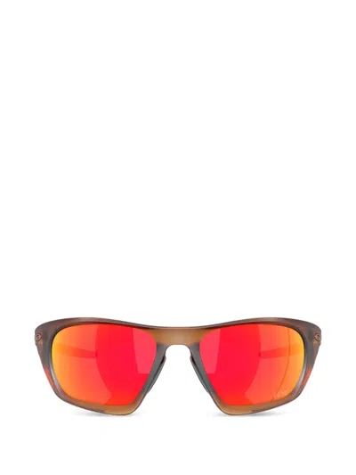 Oakley X Kylian Mbappe Signature Lateralis Sunglasses In Orange