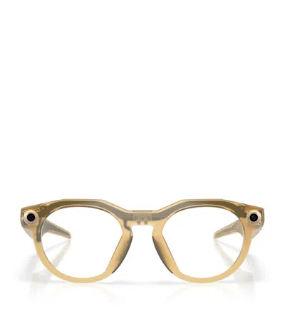 Oakley X Meta Hstn Transitions Ai Sunglasses In Yellow