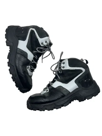 Pre-owned Oakley X Outdoor Life Vintage Oakley Thermolite Tactical Trekking Boots Y2k In Black