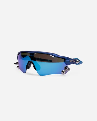 Pre-owned Oakley X Vetements Oakley Spike 200 Sunglasses In Blue