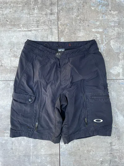 Pre-owned Oakley X Vintage Early 2000s Oakley Shorts In Black
