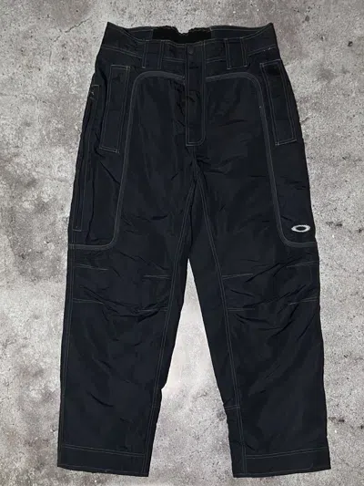 Pre-owned Oakley X Vintage Oakley Vintage Ski Pants In Black