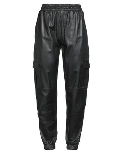 Oakwood Woman Pants Black Size L Lambskin