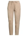 Oakwood Woman Pants Camel Size Xxl Goat Skin In Sand