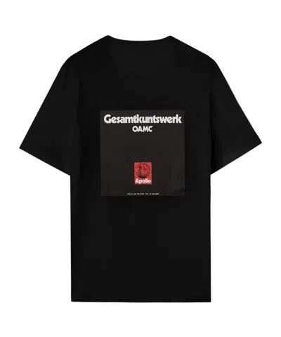 OAMC OAMC GRAPHIC PRINT LOGO T-SHIRT