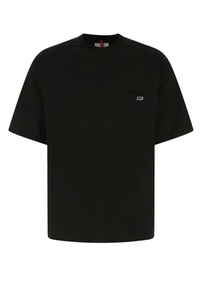 Oamc Black Cotton Oversize T-shirt