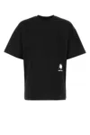 Oamc Black Cotton Oversize T-shirt