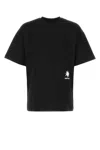 Oamc Photograph Print Crew Neck T-shirt In Black
