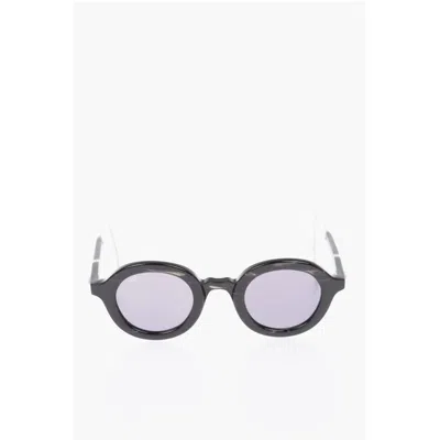 Oamc Rounded Sunglasses In Black