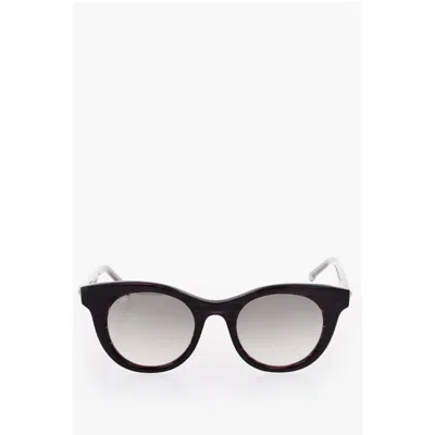 Oamc Plastic Oversized Sunglasses In Black