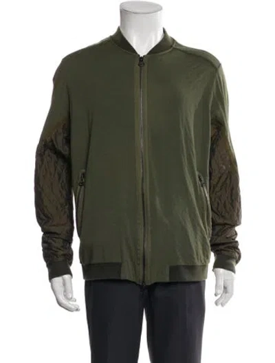 Pre-owned Oamc Bomber Jacket In Green
