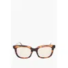Oamc Turtle Printed Wayfarer Sunglasses In Brown