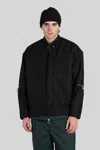 Oamc Tech Shirt Jacket In Black