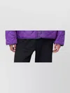Oamc Combat Liner Jacket Embroidered Detail In Purple