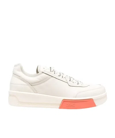 Oamc Cosmos Cupsole Low-top Leather Sneakers In White