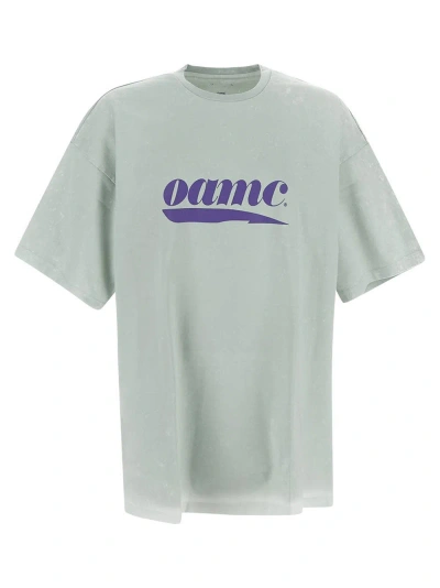 Oamc Cotton T-shirt In Green