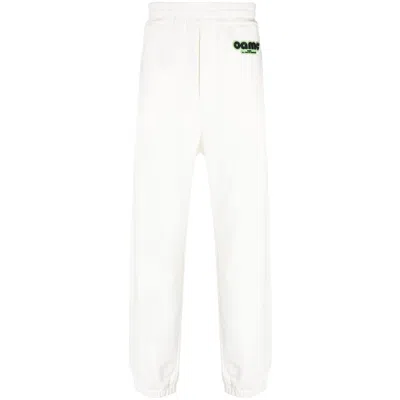 Oamc Cotton Track Pants In White