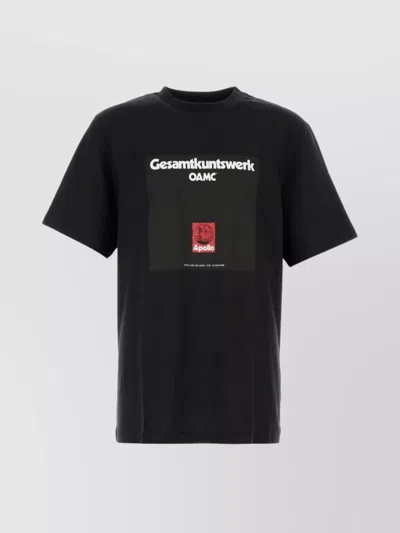 OAMC CREW NECK GRAPHIC PRINT SHORT SLEEVES T-SHIRT