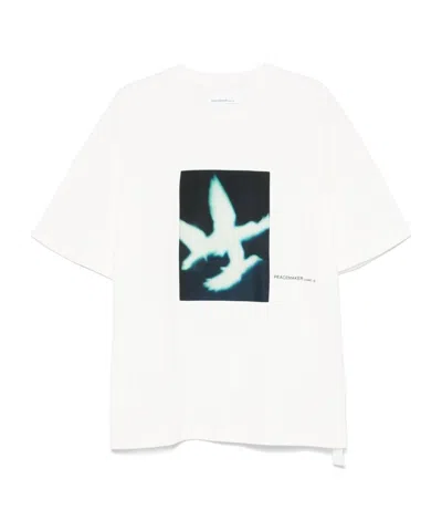 Oamc Crew Neck T-shirt In White