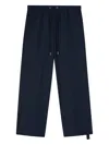 Oamc Drawstring Trousers In Blue
