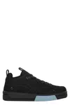 Oamc Logo-print Tongue Sneakers In Black