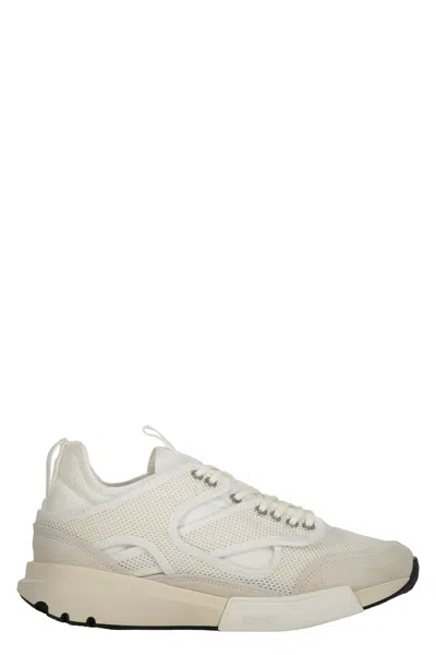 Oamc Fabric Low-top Sneakers In White