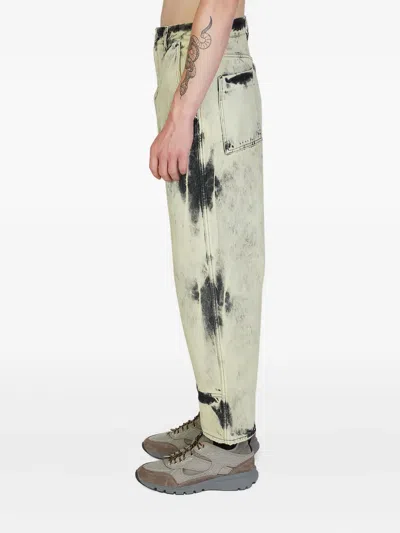 Oamc Faded-wash Regular Jeans In Multi