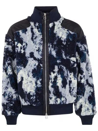 Oamc "fleece" Jacket Clothing In Blue