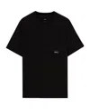 Oamc Photograph-print Cotton T-shirt In Black