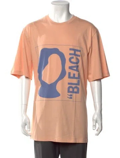 Pre-owned Oamc Graphic Print Crew Neck T-shirt W/ Tags In Neutral