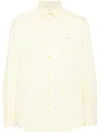 Oamc Graphic-print Shirt In Yellow