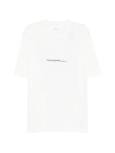 Oamc Graphic-print T-shirt In White