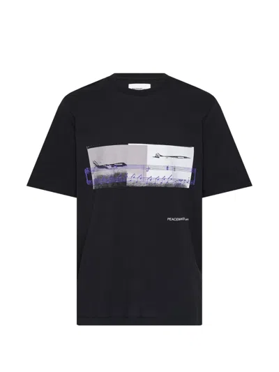 Oamc Halfway To Nowhere T-shirt In Black