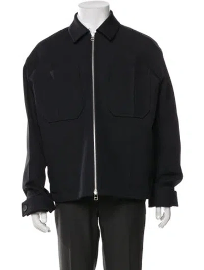 Pre-owned Oamc Jacket In Black