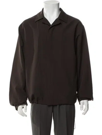 Pre-owned Oamc Jacket In Brown