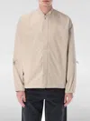 Oamc Sand Tech Overshirt With Stand-up Collar In サンド