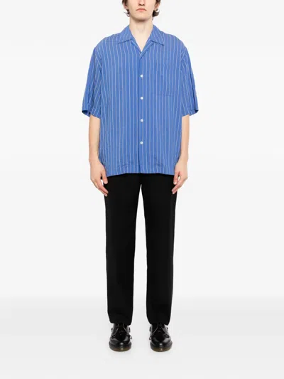 Oamc Kurt Shirt In Blue