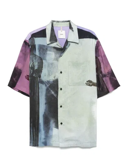 Oamc Kurt Shirt In Green