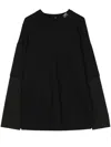 Oamc Layered Organic Cotton T-shirt In Black