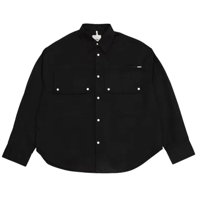 Pre-owned Oamc Lexington Shirt 'black' | Men's Size M
