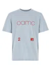 Oamc Light-blue Cotton Oversize T-shirt