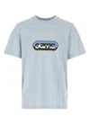 Oamc Light-blue Cotton Oversize T-shirt In Light Blue