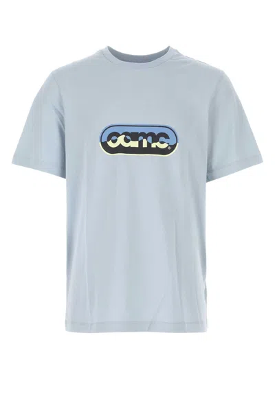 Oamc Light-blue Cotton Oversize T-shirt