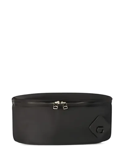 Oamc Logo-plaque Belt Bag In Black