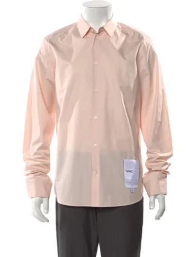 Pre-owned Oamc Long Sleeve Shirt In Pink