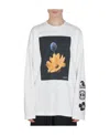 Oamc Long-sleeved T-shirt In White