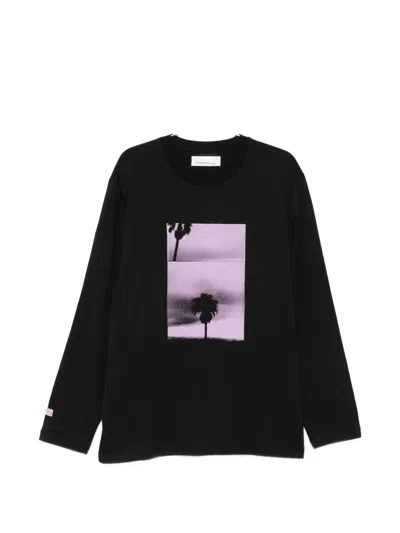 Oamc Long-sleeves T-shirt In Black