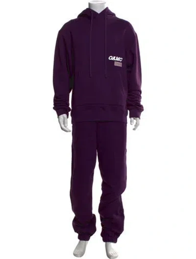Pre-owned Oamc Lounge Bottoms W/ Tags In Purple