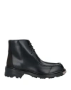 Oamc Man Ankle Boots Black Size 9 Leather In Black