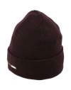 Oamc Man Hat Deep Purple Size Onesize Wool In Purple